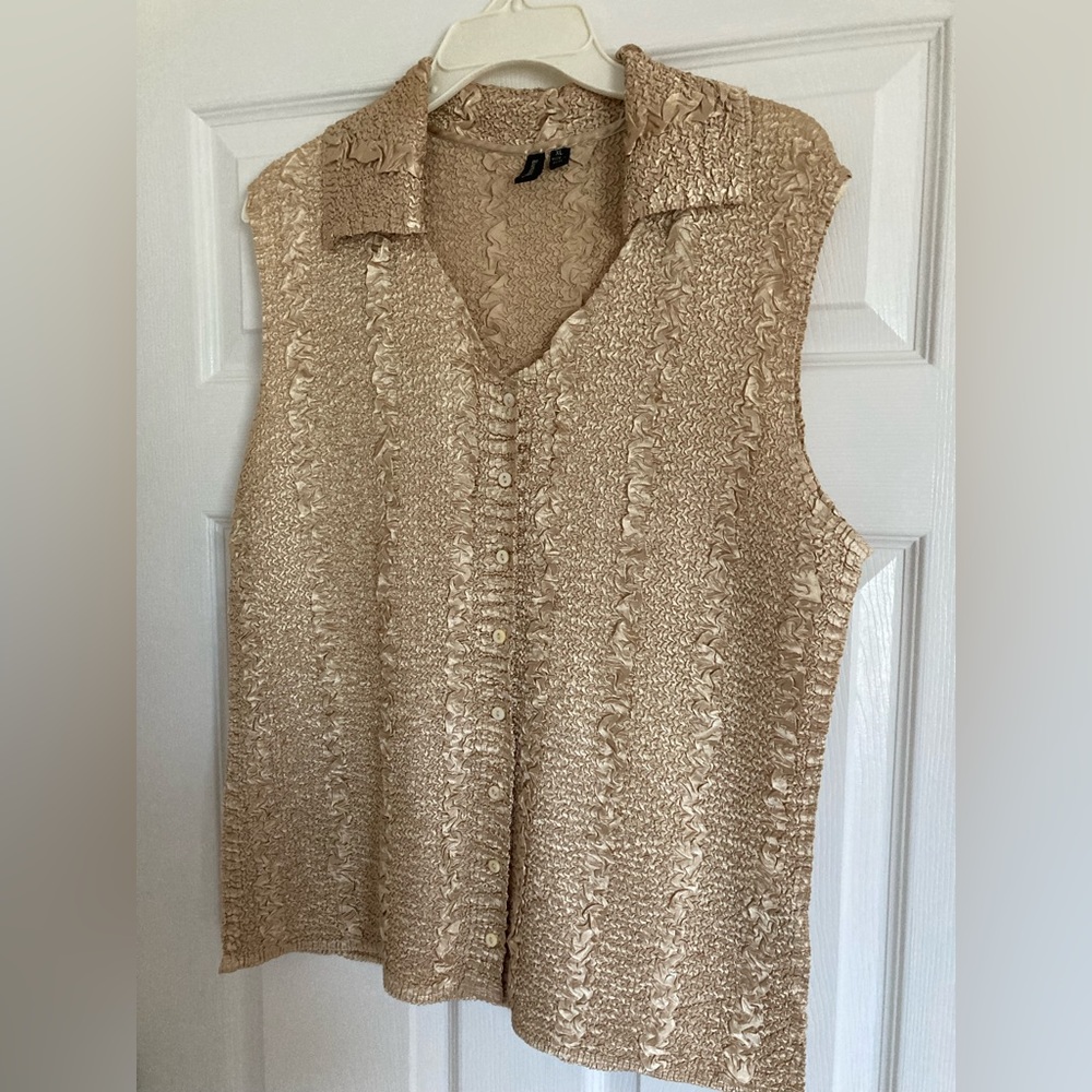 Beautiful Gold Party/ Occasion top